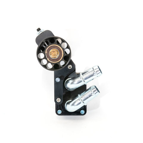 VMP Performance 07-14 Ford Shelby GT500 Coolant Manifold w/ Aux Idler 1in Flow Tubes - VMP-SUC056