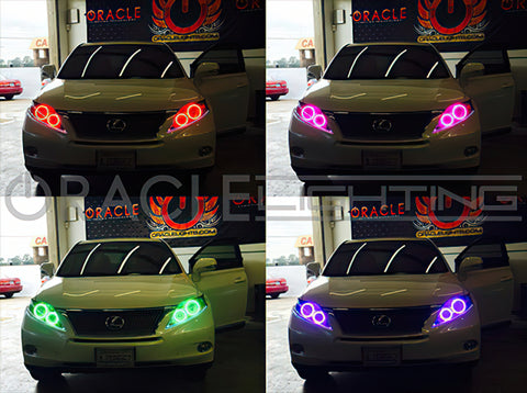 Oracle Lexus RX 350/450h 10-12 LED Halo Kit - Red - 2390-003