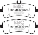 EBC 2015+ Mercedes-Benz C63 S AMG (W205) 4.0L Twin Turbo Redstuff Rear Brake Pads - DP32350C