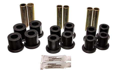 Energy Suspension Ford 4 Wd Front Spring Bushing Set - Black - 4.2120G