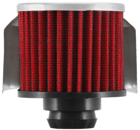 K&N 1in Flange L x 3in OD x 2.5in Height Clamp On Crankcase Vent Filter - 62-1516