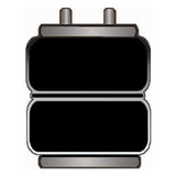 Firestone Ride-Rite Replacement Bellow 268C (For Kit PN 2488/2061) (W217606764) - 6764