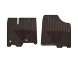 WeatherTech 2013+ Toyota Sienna Front Rubber Mats - Cocoa - W292CO