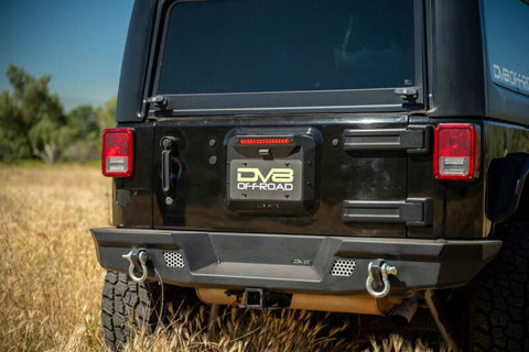 DV8 Offroad 07-18 Jeep Wrangler JK Spare Tire Delete - TSJK-01