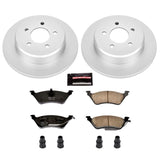 Power Stop 01-07 Chrysler Town & Country Rear Z17 Evolution Geomet Coated Brake Kit - CRK5248