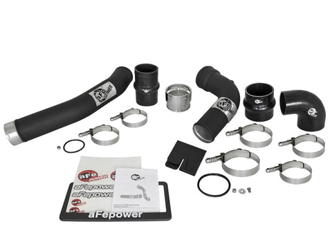 aFe Bladerunner 3in Hot and Cold Side Black Intercooler Tubes 2017 Ford Diesel Trucks V8 6.7L (td) - 46-20314-B