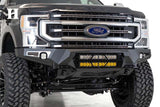 Addictive Desert Designs 17-20 Ford Super Duty Bomber Front Bumper w/ Mounts For 20in Light Bars - F160012140103