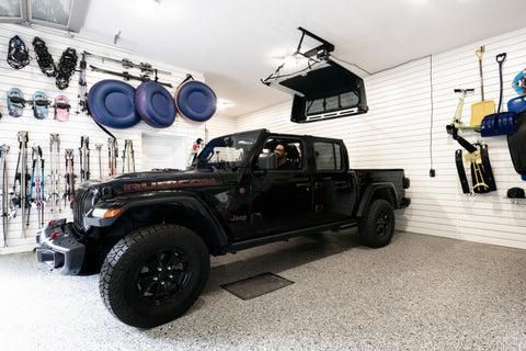 Bestop 18-26 Jeep Wrangler JL Hoss Hardtop Hoist (Black) - 42820-01