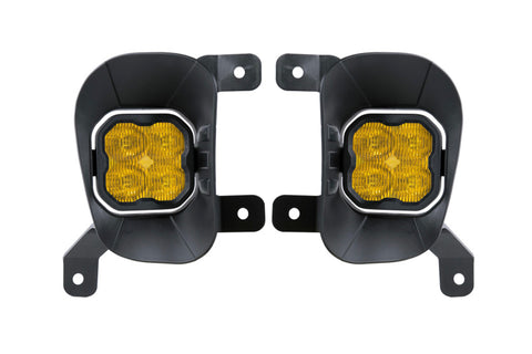 Diode Dynamics SS3 Sport Type Ram Vert Kit ABL - Yellow SAE Fog - DD7085