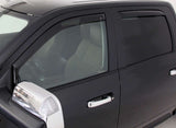 EGR 09+ Dodge Ram Pickup Quad Cab In-Channel Window Visors - Set of 4 (572651) - 572651