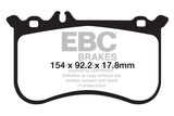 EBC 10-11 Mercedes-Benz CL550 5.5 AMG Sport Pkg Yellowstuff Front Brake Pads - DP42138R
