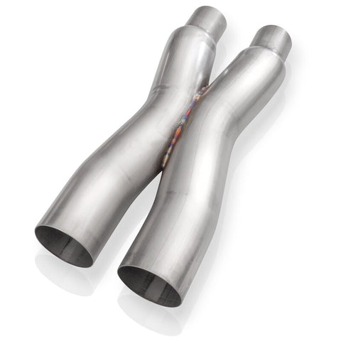 Stainless Works 18-21 Ford Mustang GT 3in Legend Series Catback X-Pipe w/Quad Tips w/o Active Valves - M18CBXFCL