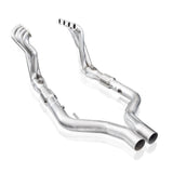 Stainless Works 2008-09 Pontiac G8 GT Headers 2in Primaries 3in Leads Performance Connect w/HF Cats - PG8HCAT