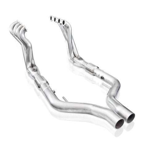 Stainless Works 2008-09 Pontiac G8 GT Headers 2in Primaries 3in Leads Performance Connect w/HF Cats - PG8HCAT