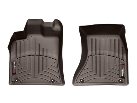 WeatherTech 2009-2014 Audi Q5 Front FloorLiner - Cocoa - 472301