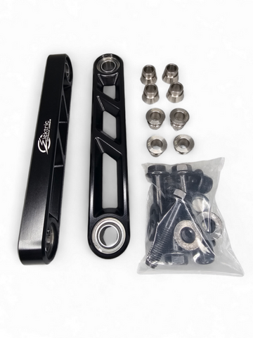 Elektric Offroad 2017+ Can Am X3 Maverick Volt Rear Billet Sway Bar Links Anodized Black - SBL210024
