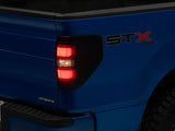 Raxiom 09-14 Ford F-150 Styleside Axial Series LED Tail Lights- Black Housing- Smoked Lens - T582534