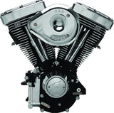 S&S Cycle 84-98 Carbureted Non-Catalyst BT V80R Complete Assembled Engine - Black Finish - 31-9150