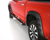 Bushwacker 14-19 Toyota Tundra w/ 66.7in Bed DRT Style Flares 4pc - Black - 30923-02