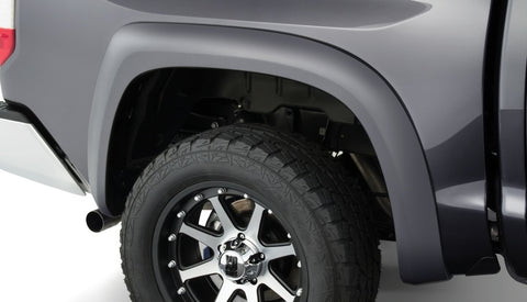 Bushwacker 14-18 Toyota Tundra Fleetside Extend-A-Fender Style Flares 4pc - Black - 30919-02