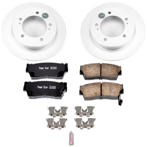 Power Stop 1998 Chevrolet Tracker Front Z17 Evolution Geomet Coated Brake Kit - CRK4919