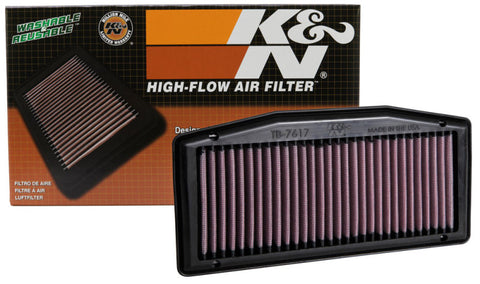 K&N 18-19 Triumph Street Triple 765cc Replacement Drop In Air Filter - TB-7617
