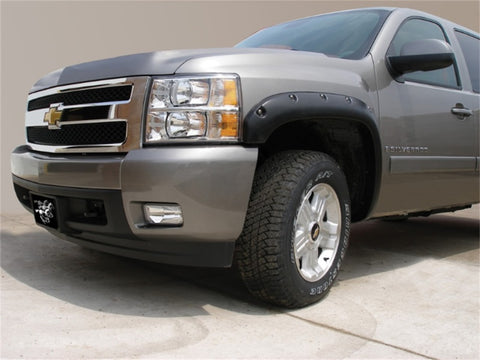 Stampede 2007-2013 Chevy Silverado 1500 69.3/78.7/97.6in Bed Ruff Riderz Fender Flares 4pc Smooth - 8412-2