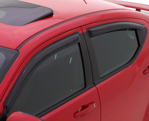 AVS 13-16 Mazda CX-5 Ventvisor Outside Mount Window Deflectors 4pc - Smoke - 94364