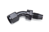 Russell Performance -10 AN 45 Degree Hose End Without Socket - Black - 615113