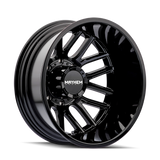 Mayhem 8107D Cogent Dually 20x8.25 / 8x165.1 BP / -192mm Offset / 121.3mm Hub Gloss Black Wheel - 8107D-2881BR192