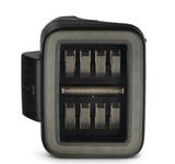 AlphaRex 19-24 Jeep Gladiator JT Nova-Series Prismatic LED Tail Lights - Alpha-Black - 602050