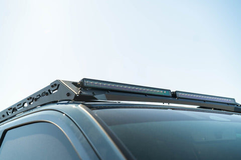 DV8 Offroad 25-26 Toyota 4Runner Roof Rack Light Cutout Fairing (Use w/ PN RRTF3-02) - RRTF3-02L