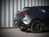 aFe 19-22 Mazda 3 L4 2.5L Takeda 3in to 2-1/2in 304 Stainless Steel Axle-Back Exhaust w/Polished Tip - 49-37023-P