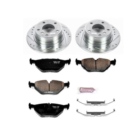 Power Stop 03-05 BMW Z4 Rear Z23 Evolution Sport Brake Kit - K5130