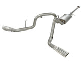 aFe MACHForce XP Exhausts 3inSS Dual Side Exit Cat-Back 11-14 Ford F150 Ecoboost V6-3.5L (TT) - 49-43056-P