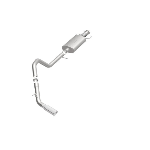 MagnaFlow 15-16 Ford Expedition V6 3.5L Cat-Back, SS, 4in Tip Single Psgr Side Exit - 19051