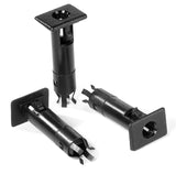 Bestop 87-95 Jeep Wrangler YJ 97-06 Wrangler TJ Door Pin Inserts (Black Boxed) - 51246-01