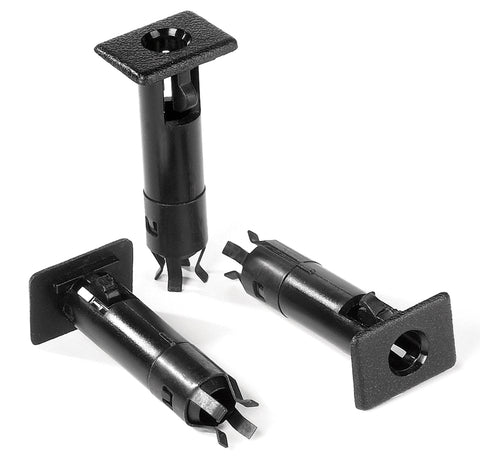 Bestop 87-95 Jeep Wrangler YJ 97-06 Wrangler TJ Door Pin Inserts (Black Boxed) - 51246-01