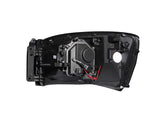 ANZO 2006-2008 Dodge Ram 1500 Projector Headlights w/ Halo Black - 111209