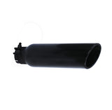 Go Rhino Exhaust Tip - Black - ID 2 1/2in x L 14in x OD 4in - GRT25414B