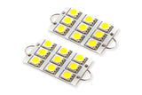 Diode Dynamics 44mm SML9 LED Bulb - Cool - White (Pair) - DD0106P