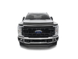 AVS 2023 Ford F-250/F-350/F-450 Super Duty High Profile Bugflector II Hood Shield - Smoke - 25235