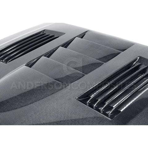 Anderson Composites 10-14 Ford Mustang/Shelby GT500 and 2013-2014 GT/V6 Type-SS Hood - AC-HD1011FDMU-SS