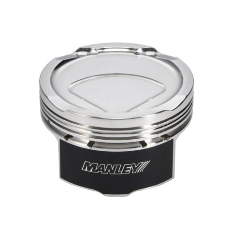 Manley 2013+ Subaru FA20 BRZ 86.50mm +.5mm Bore -11.4cc Dish Piston Set w/ Rings (Extreme Duty) - 632605CE-4