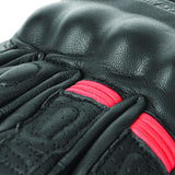 Speed and Strength Twist of Fate Leather Gloves Black/Red - Small - 892320