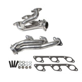 BBK 05-10 Mustang 4.0 V6 Shorty Tuned Length Exhaust Headers - 1-5/8 Silver Ceramic - 40100