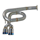Remark 2022+ Honda Civic Sport Hatchback FL2 (Link Loop) Cat-Back Exhaust Burnt Stainless Steel Tip - RK-C4063H-10T