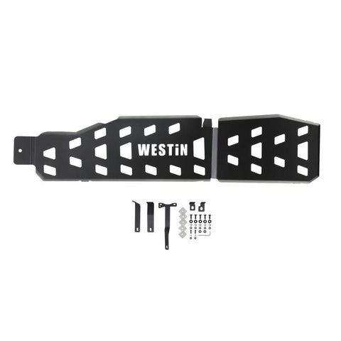Westin 18-22 Jeep Wrangler JLU 4dr. (Excl. 4xe) Gas Tank Skid Plate - Tex. Blk - 42-21115