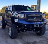 Road Armor 11-14 Chevy 2500 Stealth Front Winch Bumper - Tex Blk - 382R0B