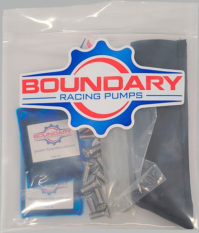Boundary Oil Pump Gear Assembly Kit w/Ten 20mm Torx Screws/Straight Edge/Feeler Gauge/Lube/Decal - BOUND-ASSEMBLYKIT-20MM
